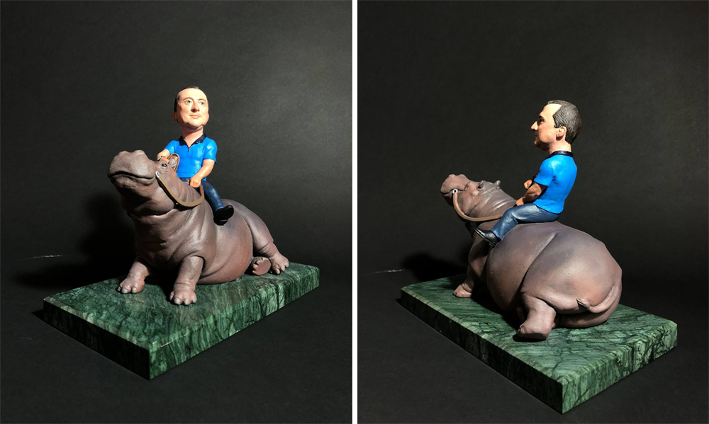 cartoon figurines based on photographs to order